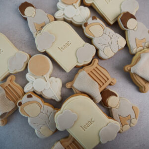 Biscuits décorés pour une naissance