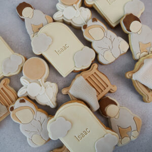 Biscuits décorés pour une naissance