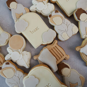 Biscuits décorés pour une naissance